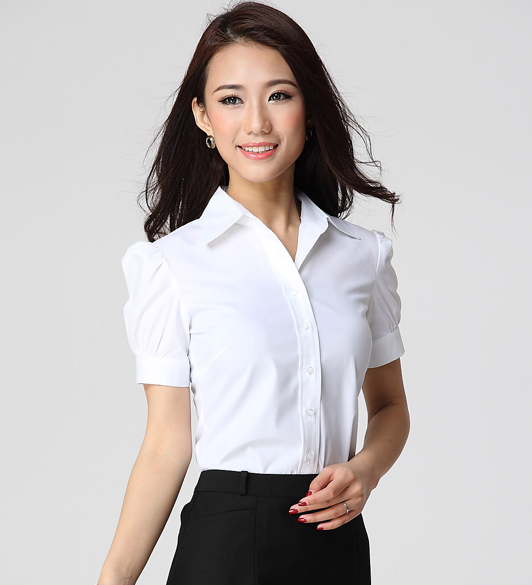 时尚白领职业装女衬衣款WY-61916